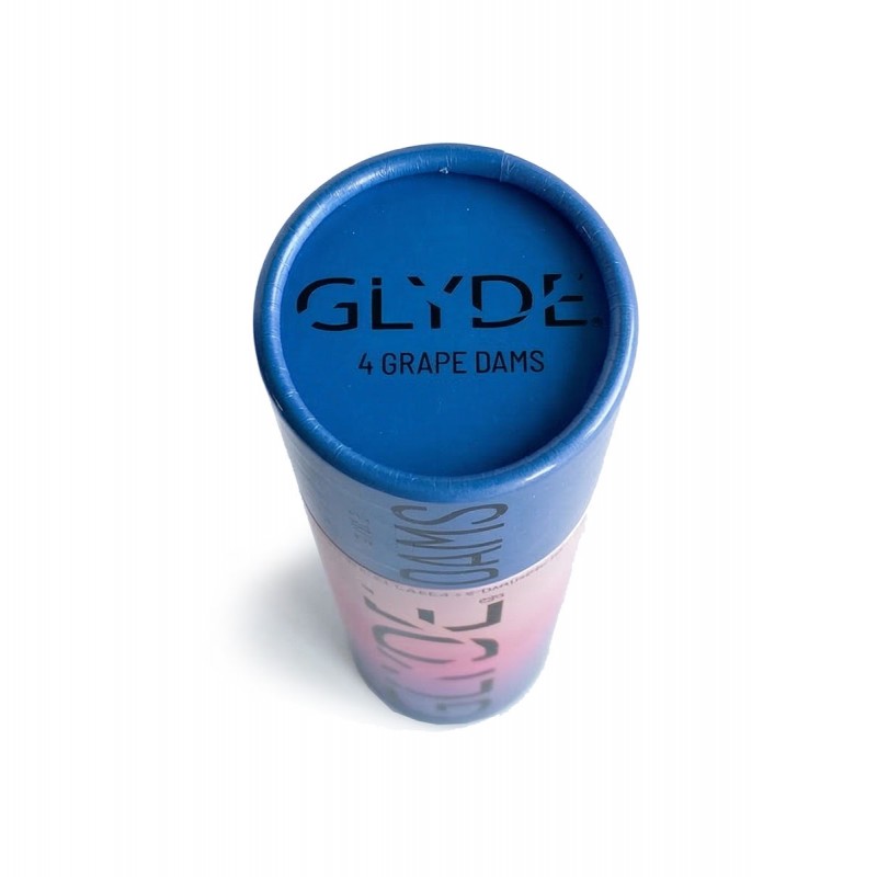 Латексні серветки Oral Dams GLYDE Grape 4 шт