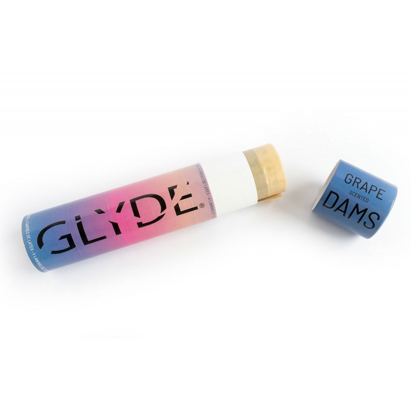 Латексні серветки Oral Dams GLYDE Grape 4 шт