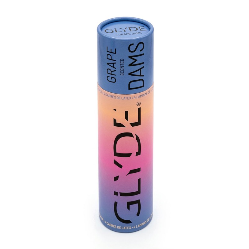 Латексні серветки Oral Dams GLYDE Grape 4 шт