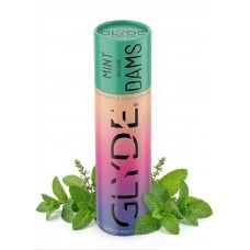 Латексные салфетки Oral Dams GLYDE Green Mint 4шт