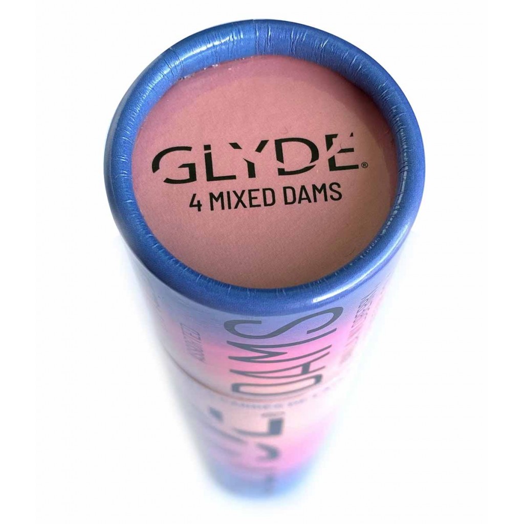 Латексні серветки Oral Dam Glyde 4шт мікс (туба)