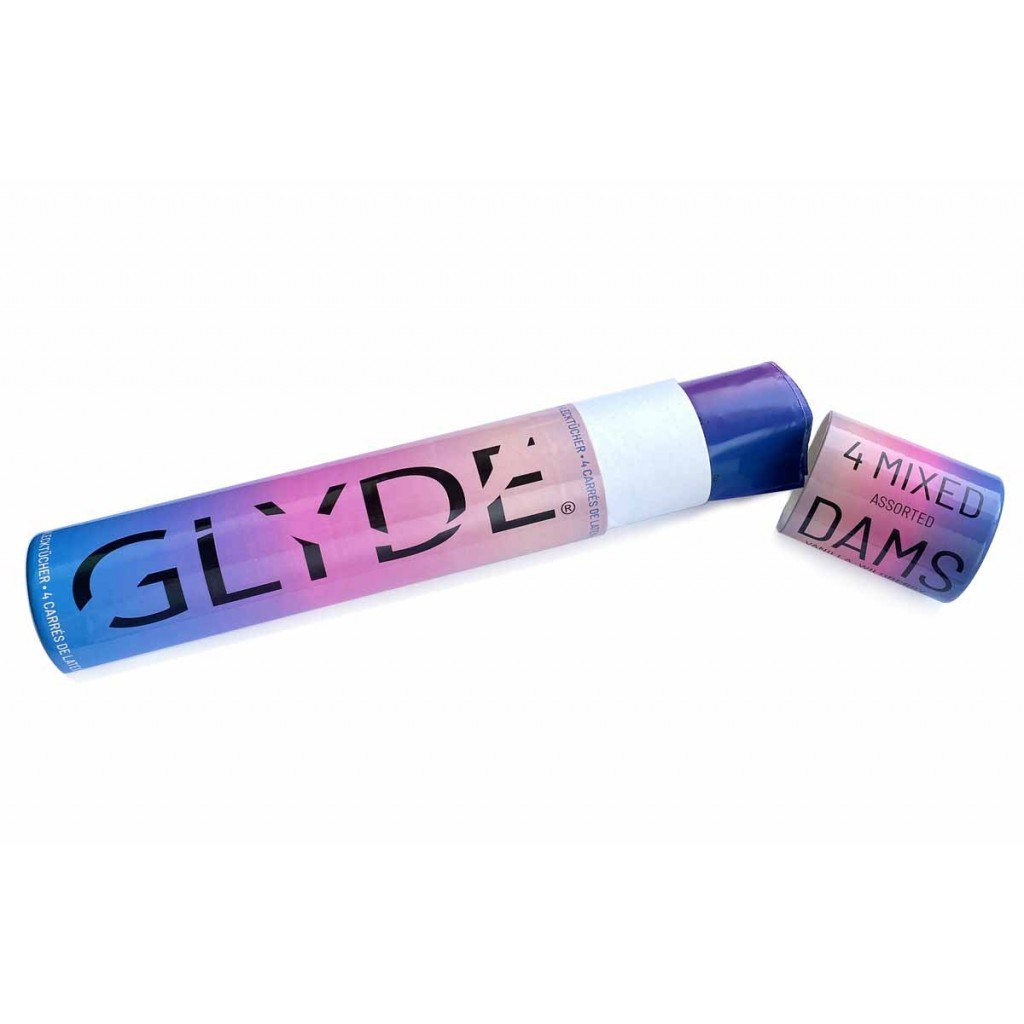 Латексні серветки Oral Dam Glyde 4шт мікс (туба)