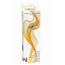 Латексные салфетки Oral Dams Sheer GLYDE 4шт Mixed