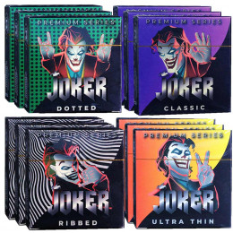 Блок презервативов Joker №36 (3 пачки 4 вида по 3шт)