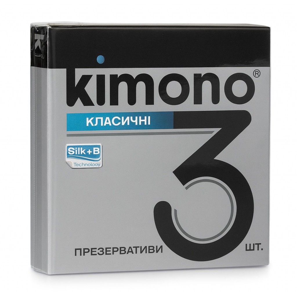 Презервативи Kimono 3шт класичні