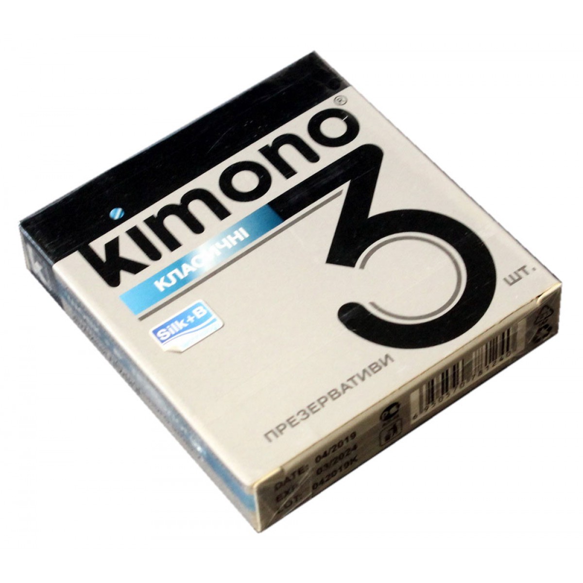 Презервативи Kimono 3шт класичні