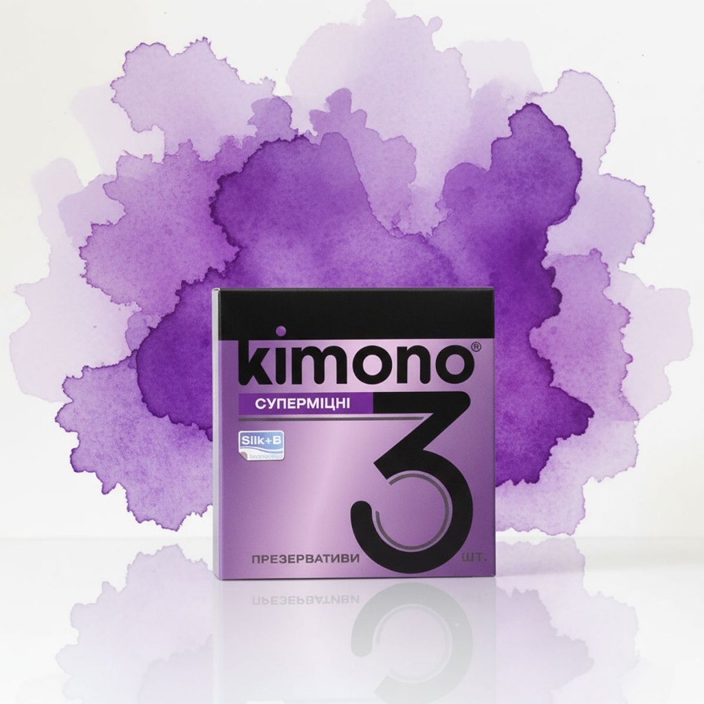 Презервативи Kimono 3шт суперміцні