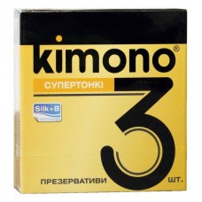 Презервативы Kimono 3шт Супертонкие