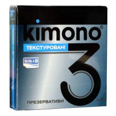 Презервативы Kimono 3шт Текстурированные