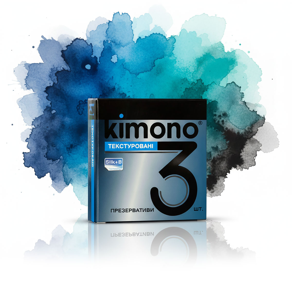 Презервативы Kimono 3шт Текстурированные