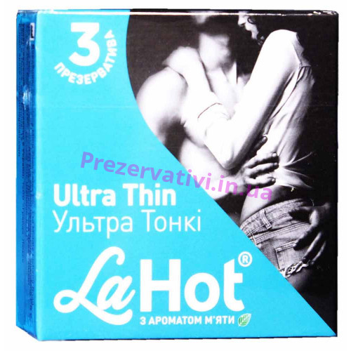 Презервативы Lahot №3 Ultra Thіn Ультратонкие - Фото№1