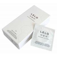 Сверхновые презервативы Lelo HEX Original 12шт - Фото№2