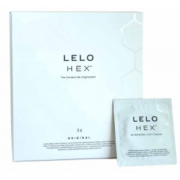 Сверхновые презервативы Lelo HEX Original 36шт