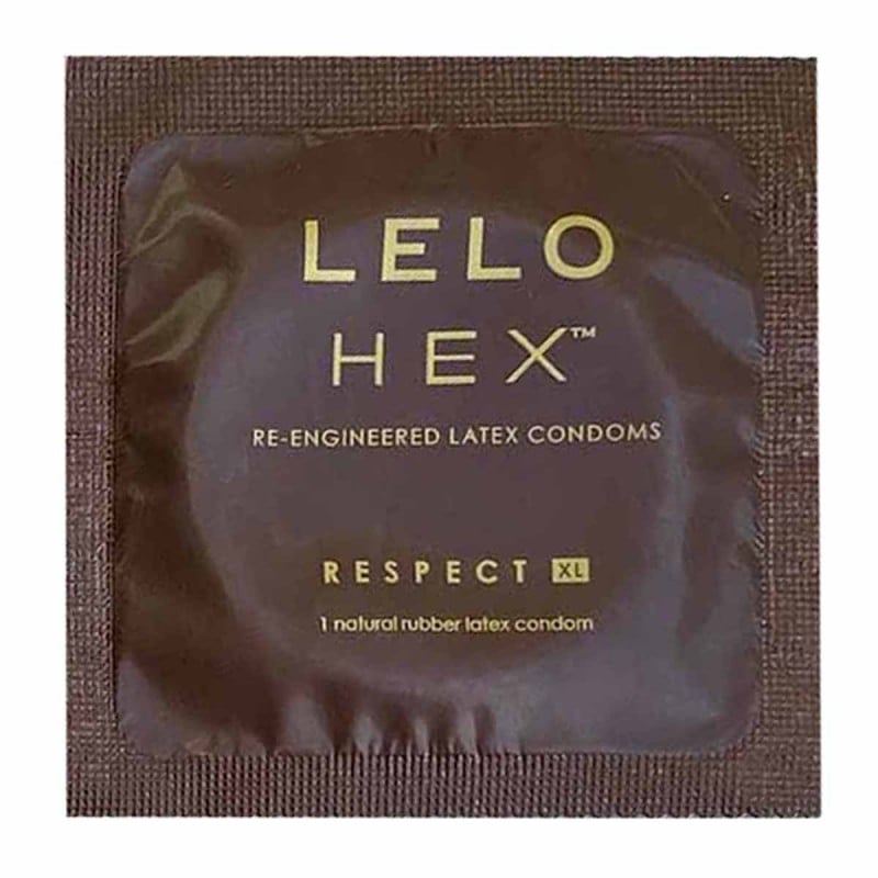 Сверхновые презервативы Lelo HEX Respect XL 1шт увеличенного размера