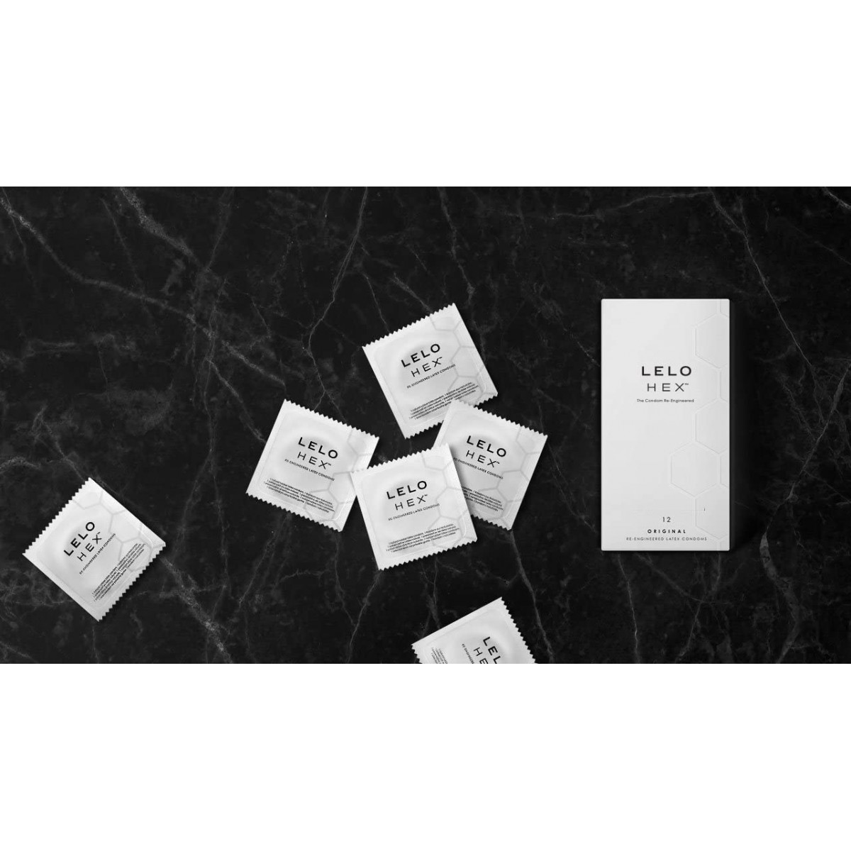 Сверхновые презервативы Lelo HEX Original 3шт