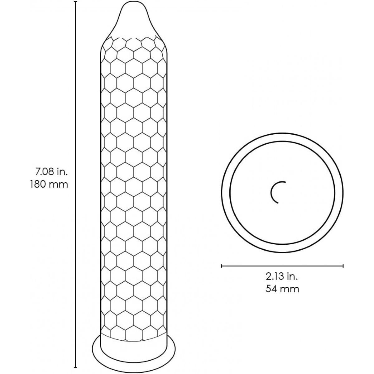 Сверхновые презервативы Lelo HEX Original 12шт