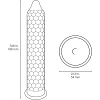 Сверхновые презервативы Lelo HEX Original 36шт - Фото№14