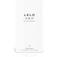 Сверхновые презервативы Lelo HEX Original 12шт - Фото№6