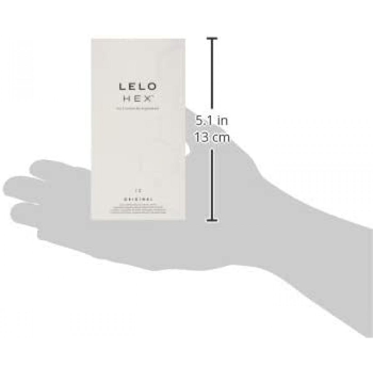 Сверхновые презервативы Lelo HEX Original 12шт