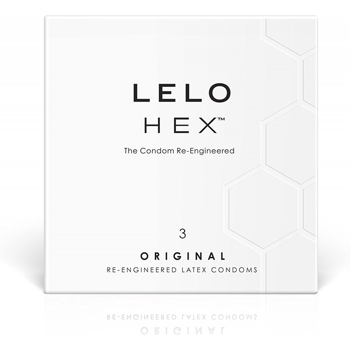 Сверхновые презервативы Lelo HEX Original 3шт