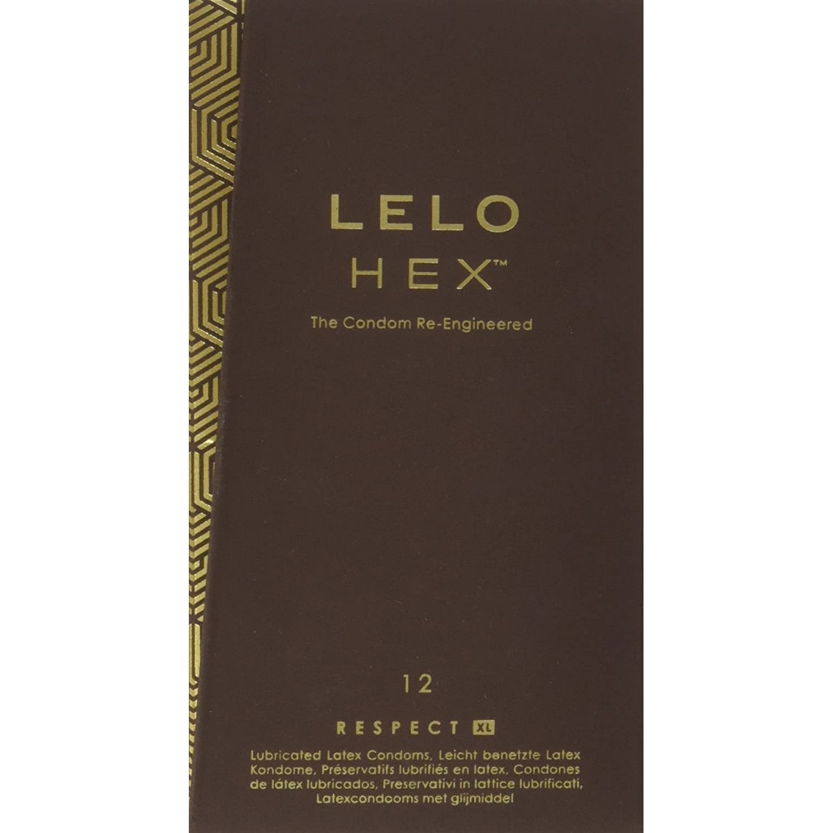 Сверхновые презервативы Lelo HEX Respect XL 12шт увеличенного размера