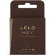 Сверхновые презервативы Lelo HEX Respect XL 3шт увеличенного размера