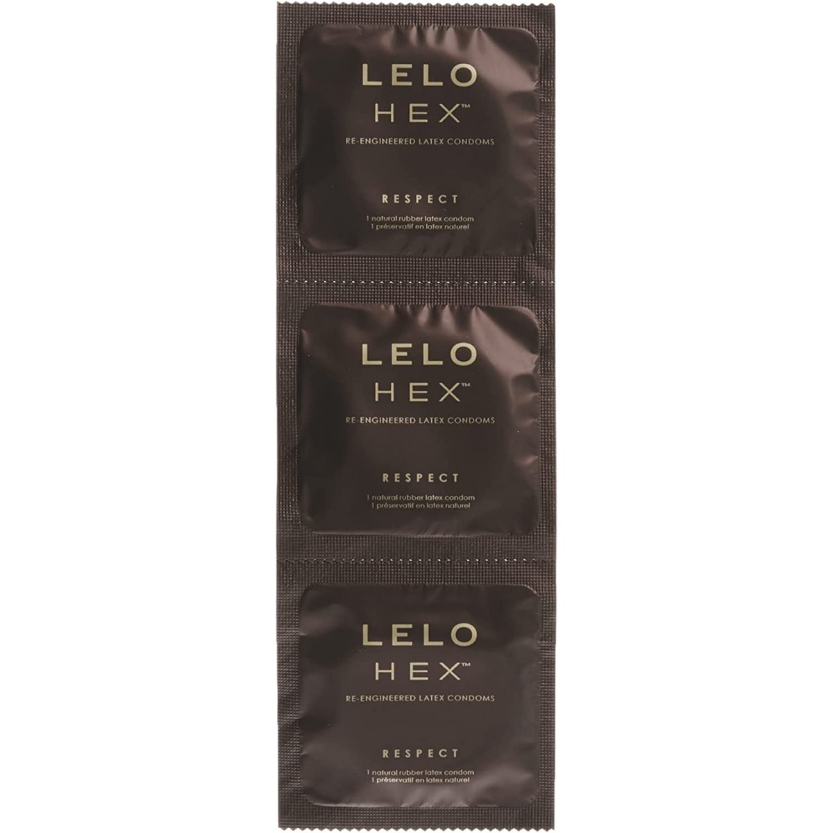Сверхновые презервативы Lelo HEX Respect XL 3шт увеличенного размера