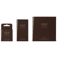 Сверхновые презервативы Lelo HEX Respect XL 3шт увеличенного размера - Фото№10