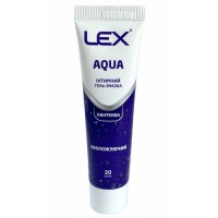 Гель-змазка Lex AQUA 30мл пантенол, зволожуюча