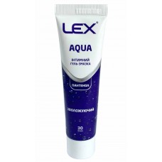 Гель-смазка Lex AQUA 30мл пантенол, увлажняющая