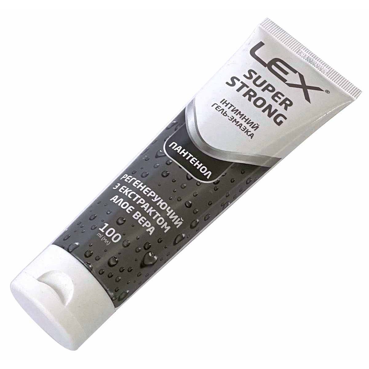 Гель-смазка Lex Super Strong 100мл пантенол, алоэ вера