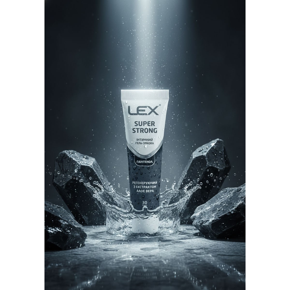 Гель-смазка Lex Super Strong 30мл пантенол, алоэ вера