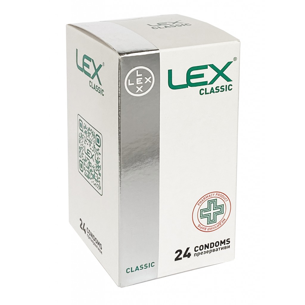 Презервативи LEX Classic класичн 24шт