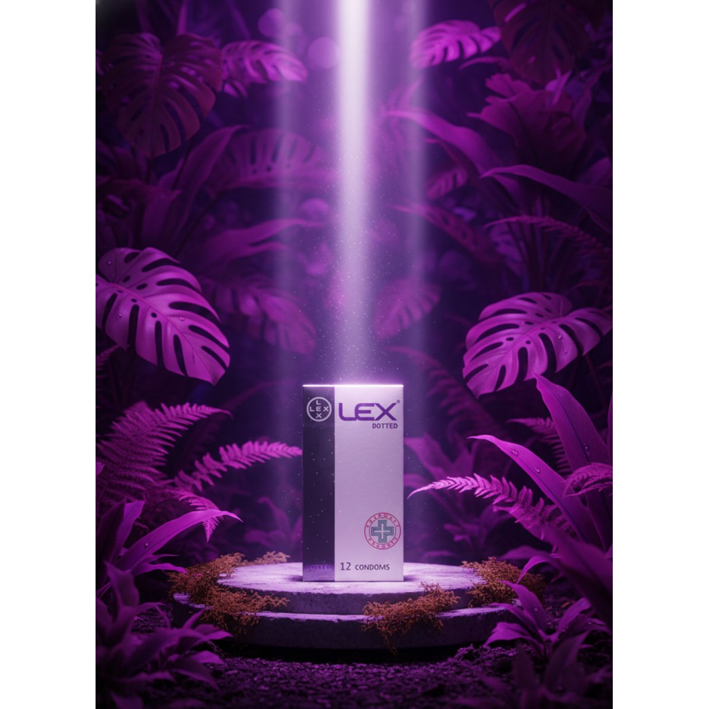 Презервативи LEX D otted з точковою структурою 12шт