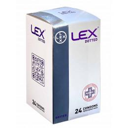 Презервативы LEX Dotted с точечной структурой 24шт