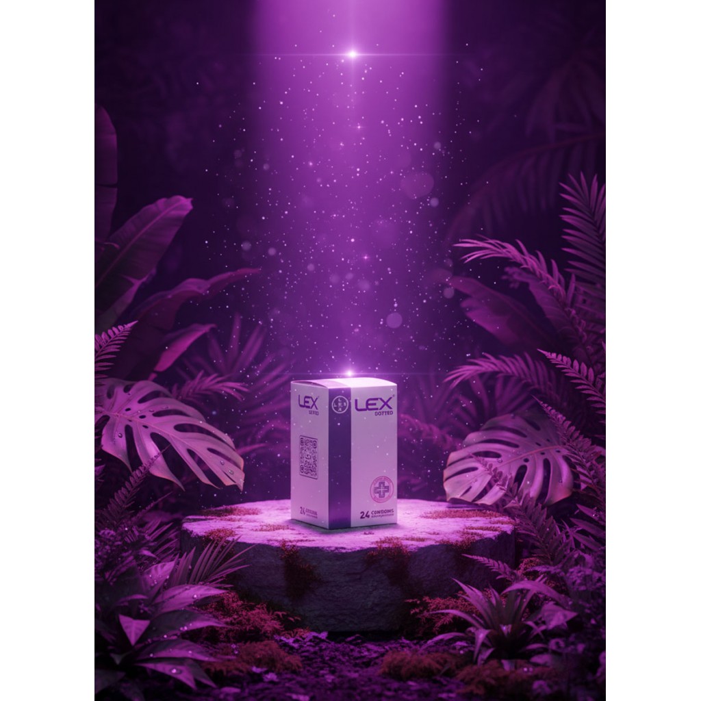 Презервативы LEX Dotted с точечной структурой 24шт