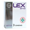 Презервативы LEX Dotted с точечной структурой 3шт