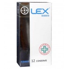 Презервативи LEX Ribbed з ребрами 12шт