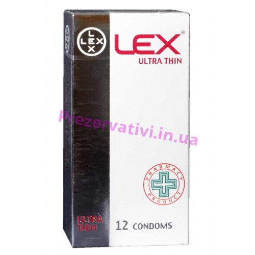 Презервативы LEX Ultra Thin ультратонкие №12 - Фото№1