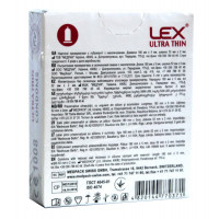 Презервативы LEX Ultra Thin ультратонкие №3 - Фото№3