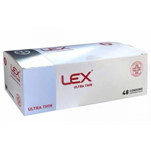 Презервативи LEX Ultra Thin ультратонкі 48шт - Фото№1