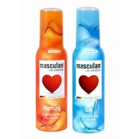 Комплект лубрикантов Masculan Silk and Warming (2шт по 75мл)