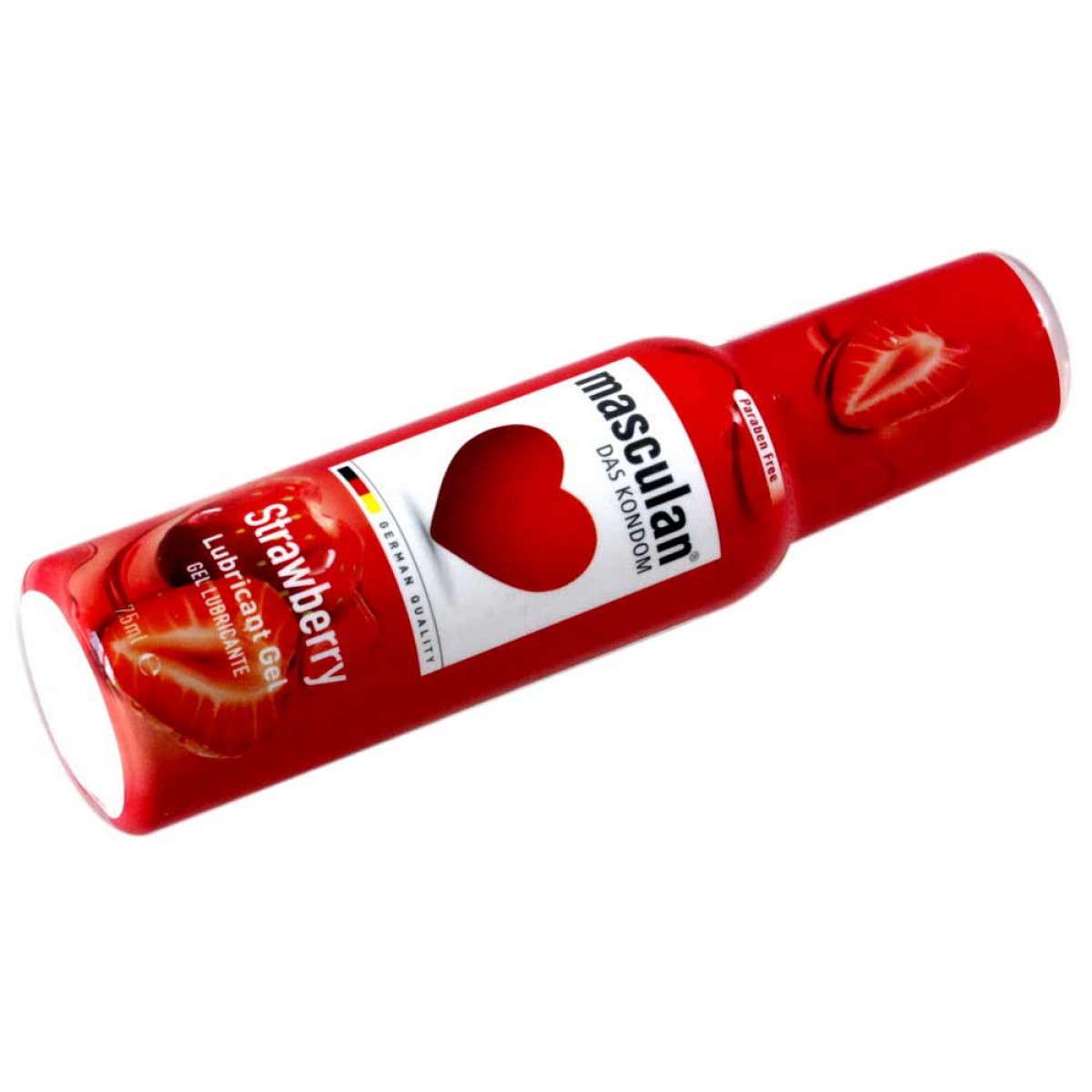 Лубрикант Masculan ❤️Strawberry???? 75мл – с ароматом клубники