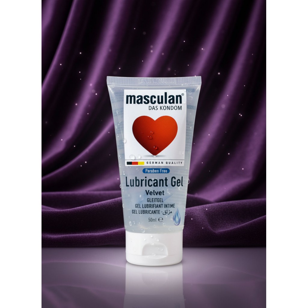 Лубрикант Masculan Velvet 50мл  – идеальный для нежного увлажнения