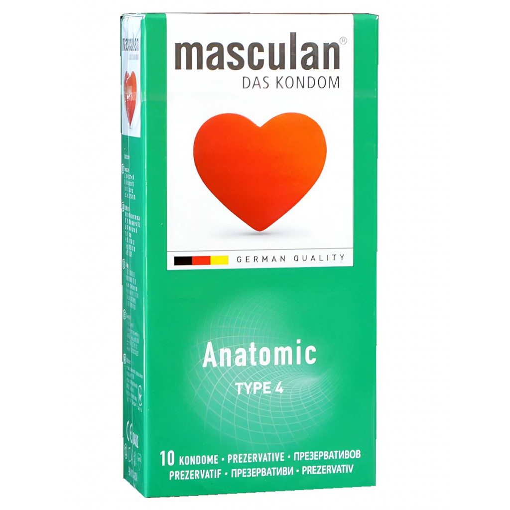 Презервативы Masculan Anatomic 10шт (Маскулан Анатомик)