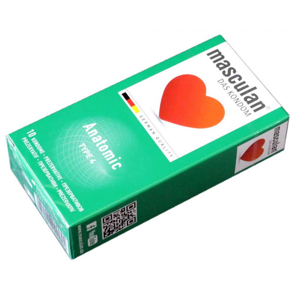 Презервативи Masculan Anatomic 10шт (Маскулан Анатомік)