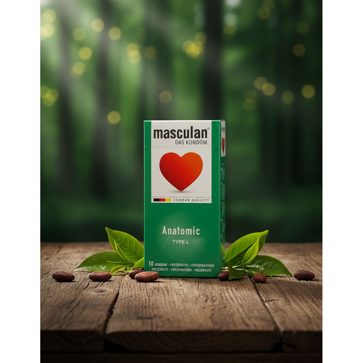 Презервативи Masculan Anatomic 10шт (Маскулан Анатомік)