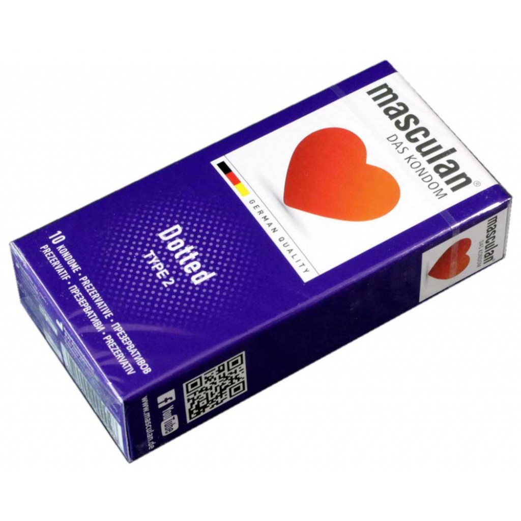 Презервативы Masculan Dotted 10шт