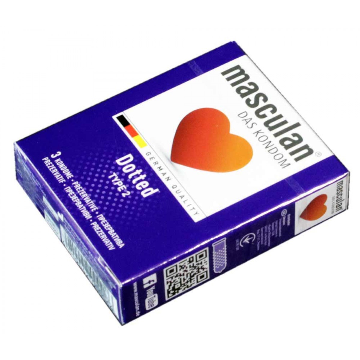 Презервативы Masculan Dotted 3шт