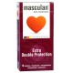 Презервативи Masculan Extra Double 10шт (Маскулан Екстра Дабл)